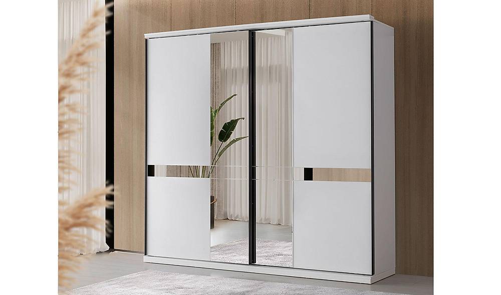 Blush Sliding Wardrobe