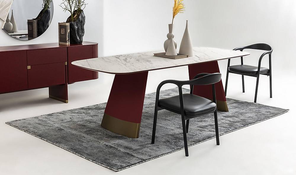 Penora Dining Room - Burgundy