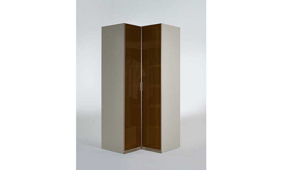 Bianco Wardeobe - Corner Wardrobe