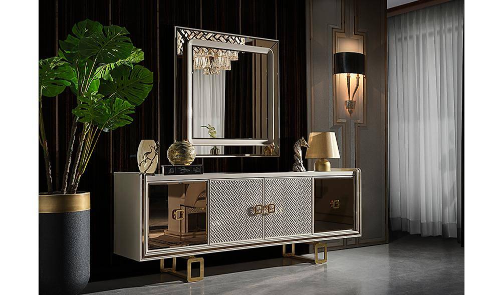 Tiana Console - Gold