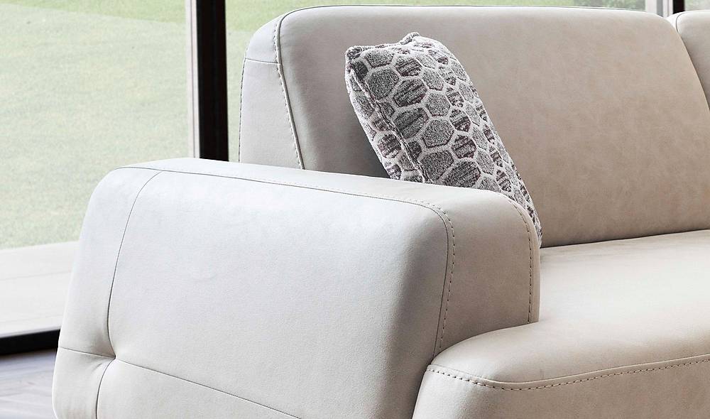 Linz Sofa - Orange - Cream
