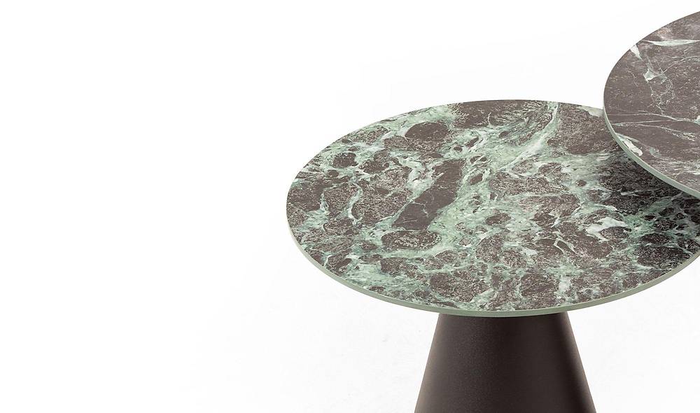Mushroom Double Nesting Table Set