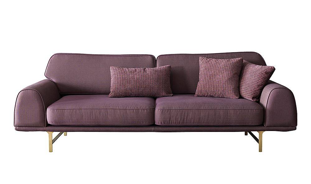 Lusso Gold Living Room Set