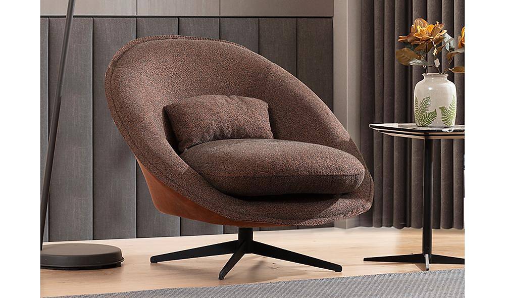 Modena Sofa Set - Brown Cinnamon