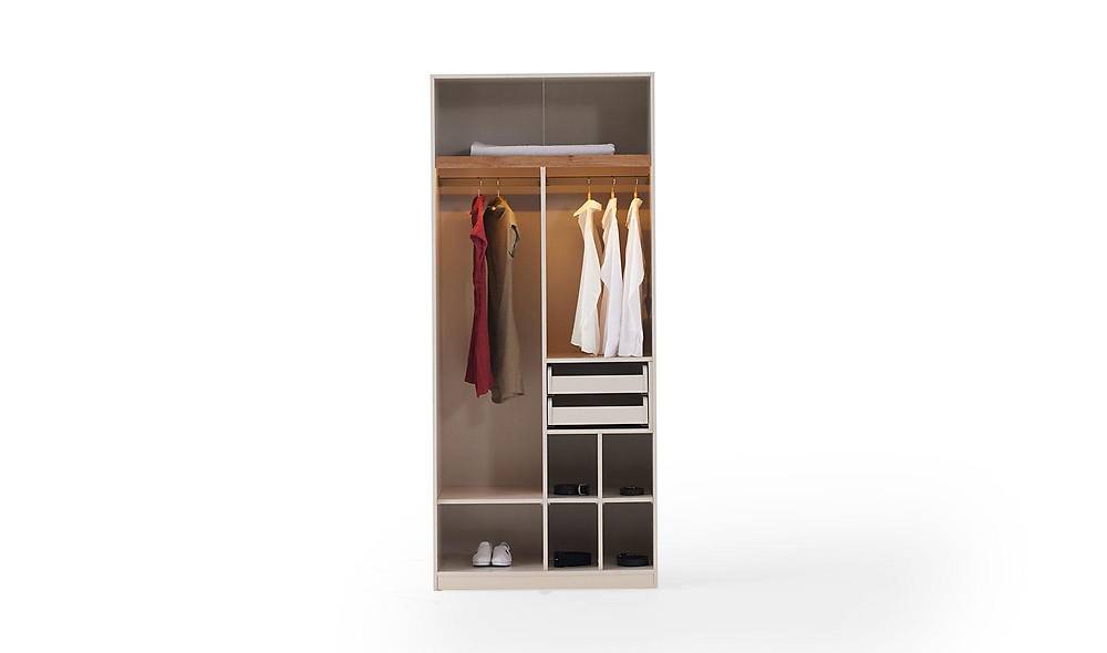 Fox Bedroom with Base - Corner Wardrobe