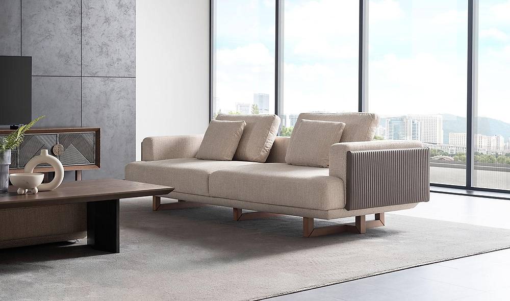 World Sofa Set - Brown