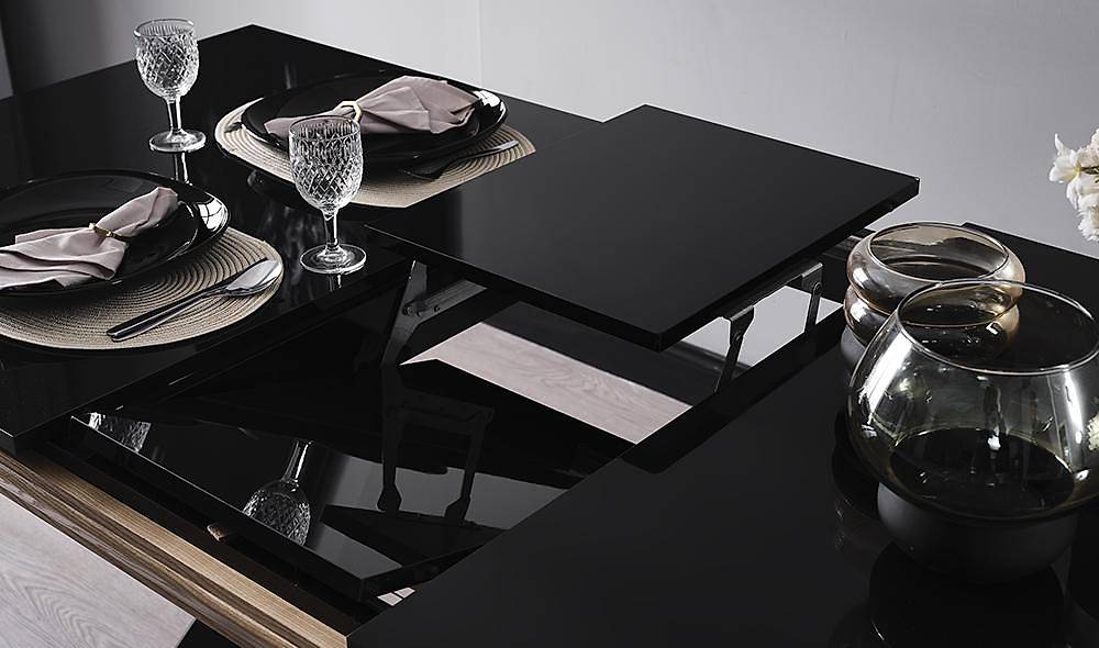 Larina Black Dining Room
