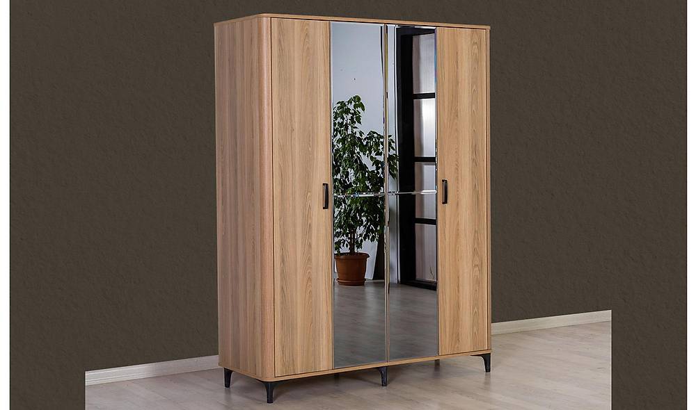 Pero 4 Door Wardrobe