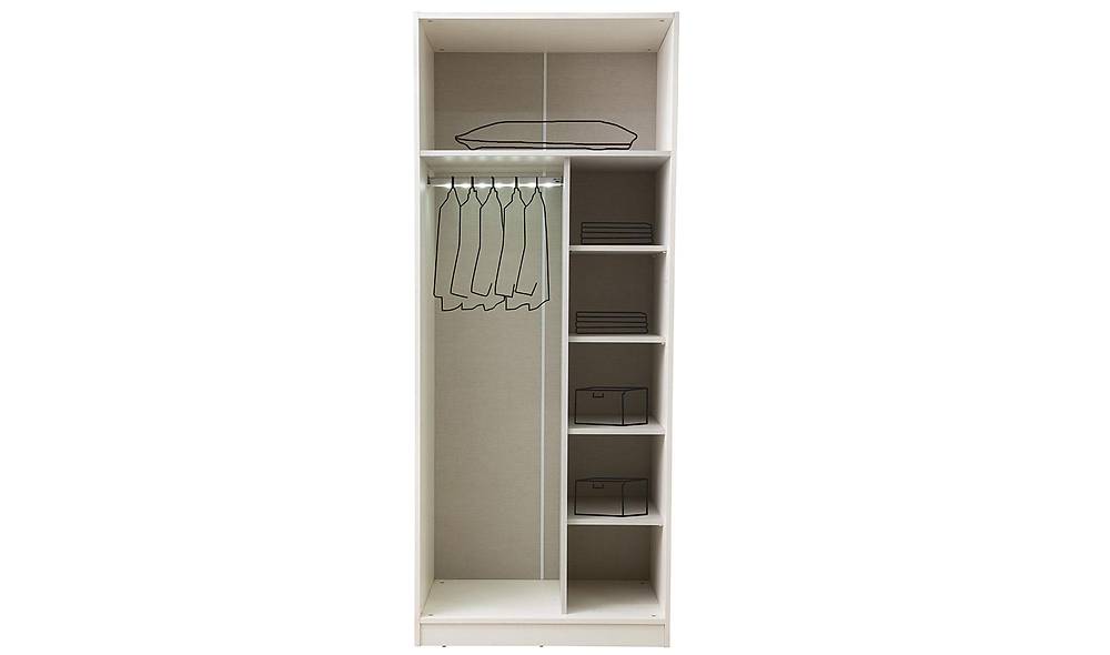 Calma 6 Door Wardrobe
