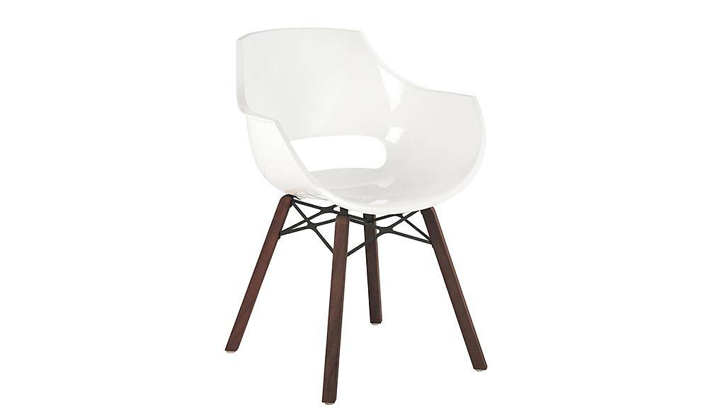 Opal Wox I Iroko Wood Chair 2 Piece