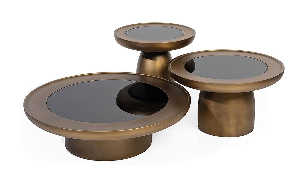 Dyno Coffee Table Set - Brass