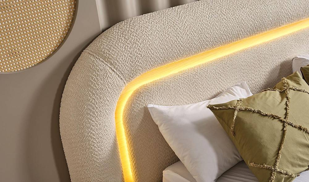 Lotus Bedstead and Headboard