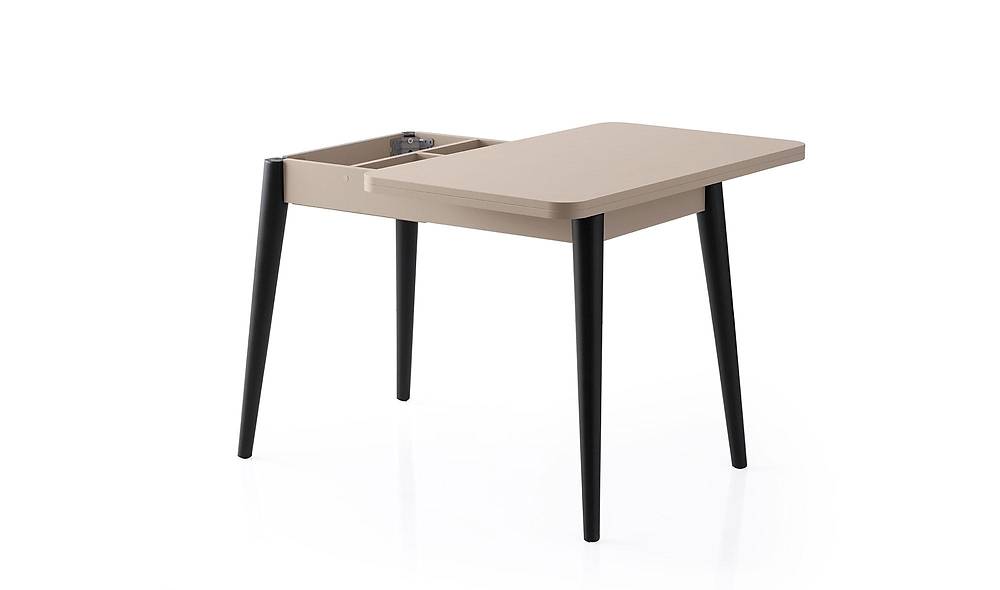Linen Dining Table Set - Mink