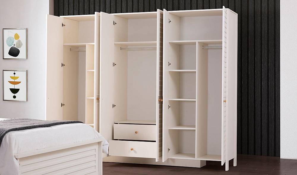 Country 6 Door Wardrobe