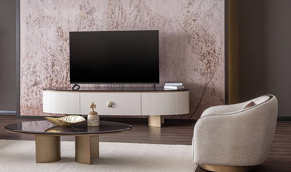 Elexus Tv Unit - Ebony