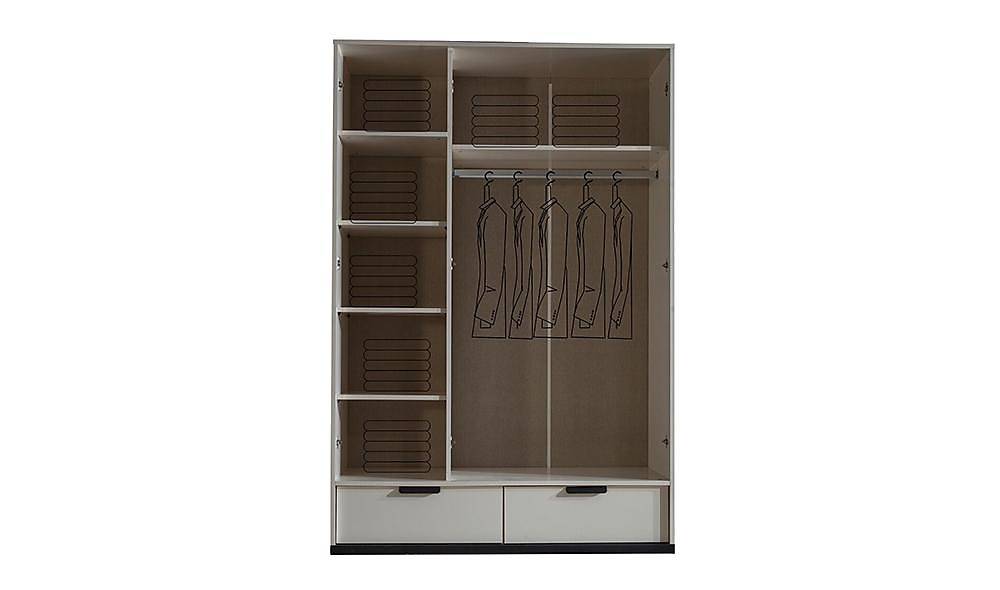 Newport Moonstone 3 Wardrobe With Lid V2