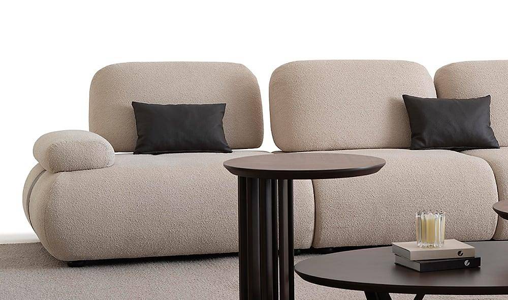 Beal Sofa Set - Brown