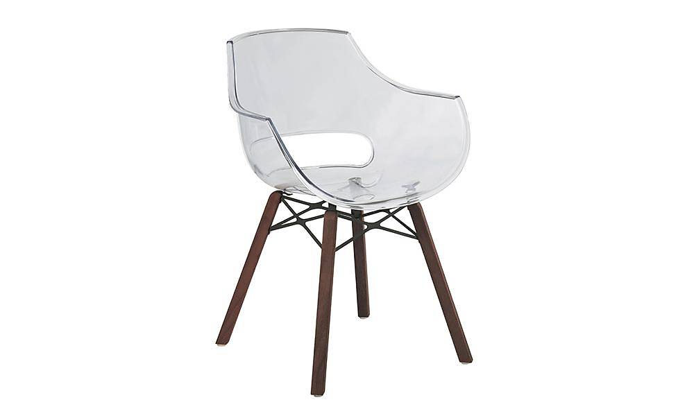 Opal Wox I Iroko Wood Chair 2 Piece