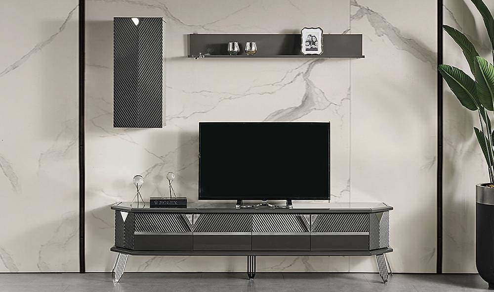 Suave Anthracite Tv Unit
