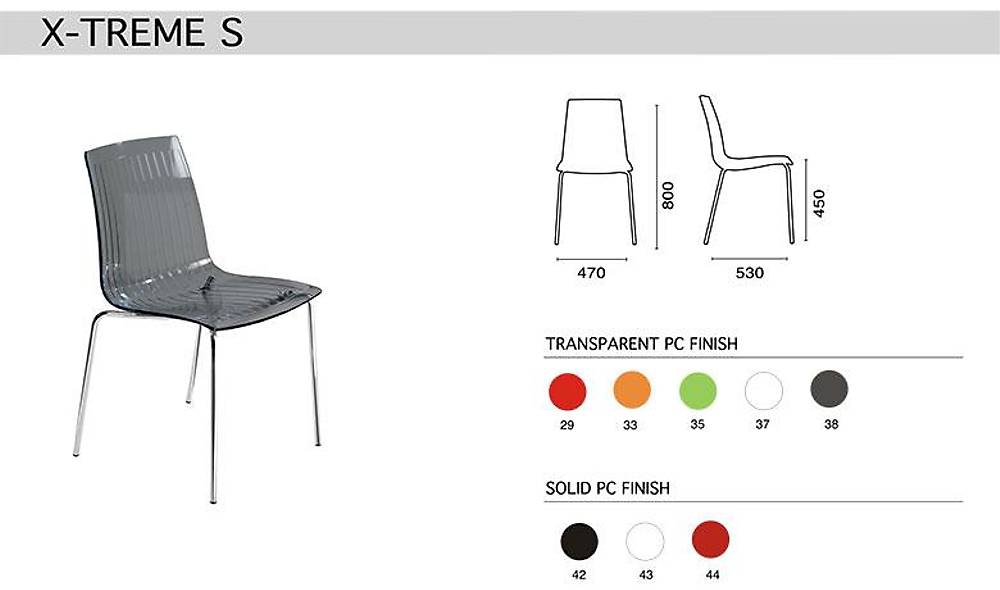 X-Treme S Chair 2 Piece