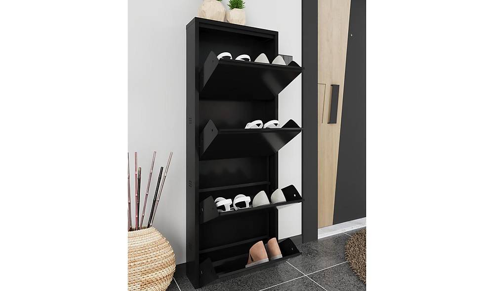 Vovo Shoe Rack - 4 Lids