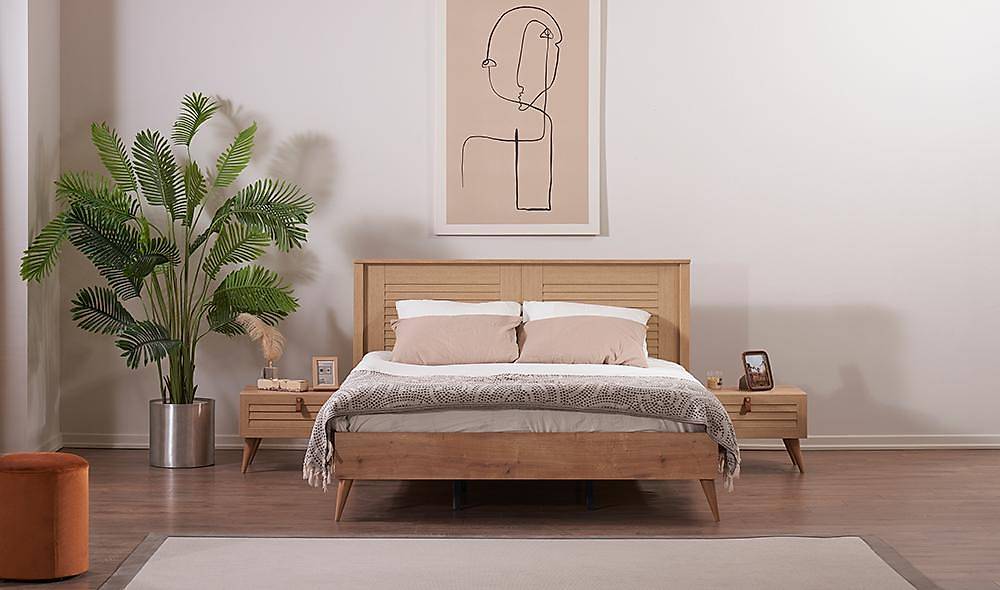 Trio Bedroom - Walnut