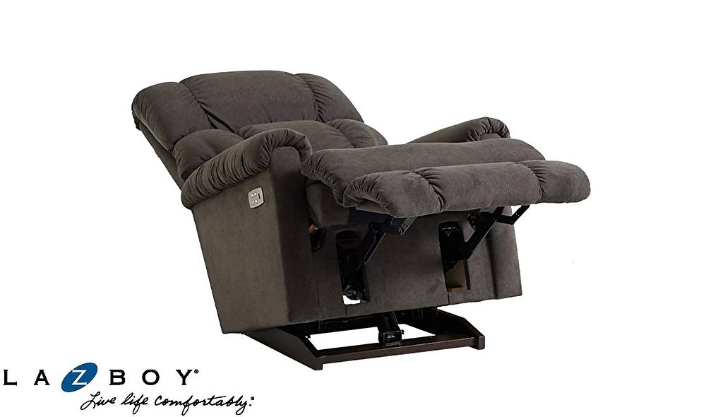 La-Z-Boy Pinnacle I-Hallendale Electric Recliner - Charcoal