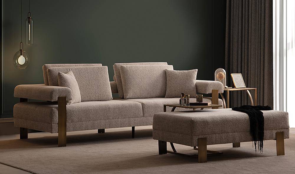 Everest Sofa - Gold