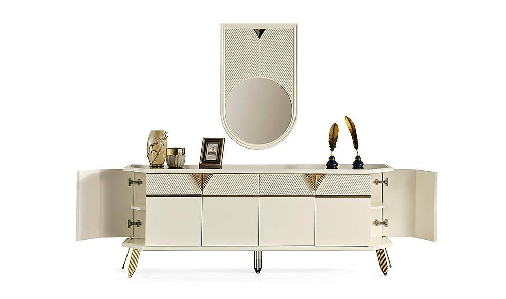 Suave Cream Dining Room