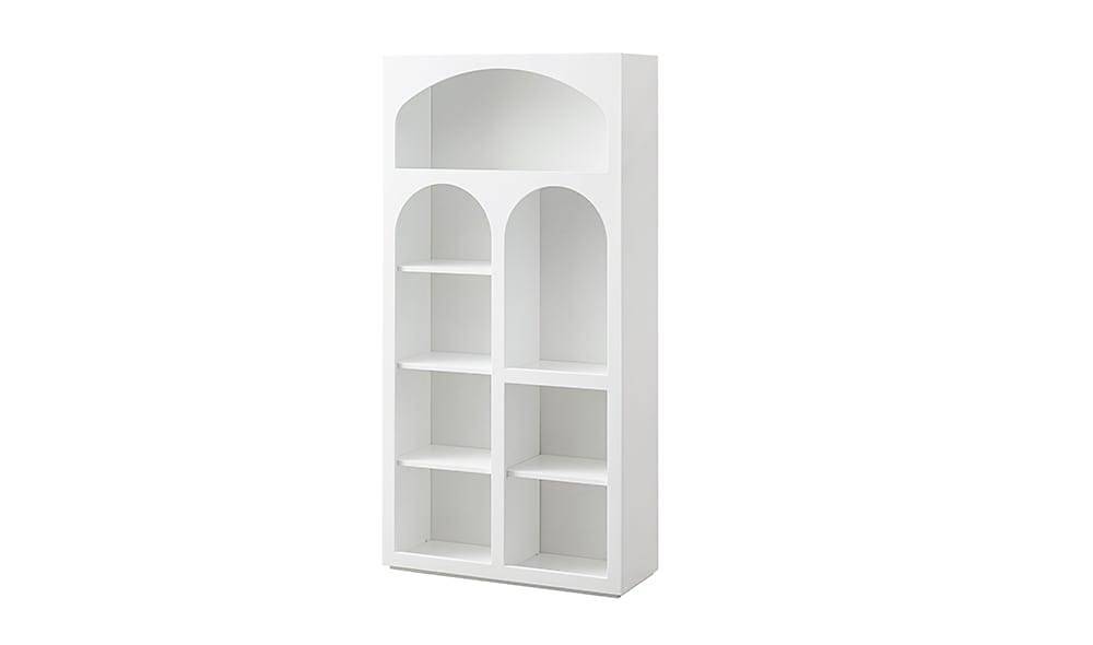Logo Bookcase - White