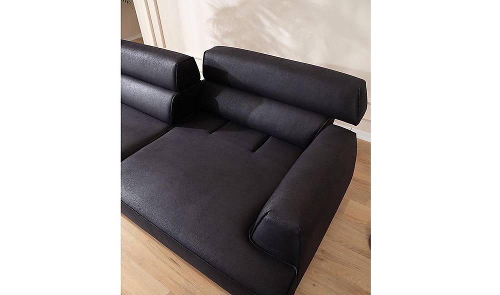 Marsala Sofa Set - Black