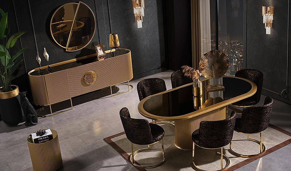 Crown Dining Room - Gold