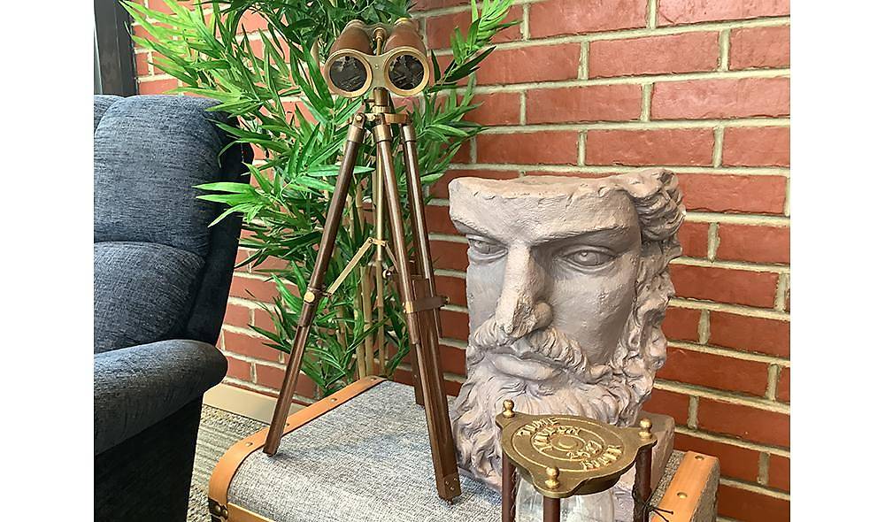 Brown Decorative Binoculars