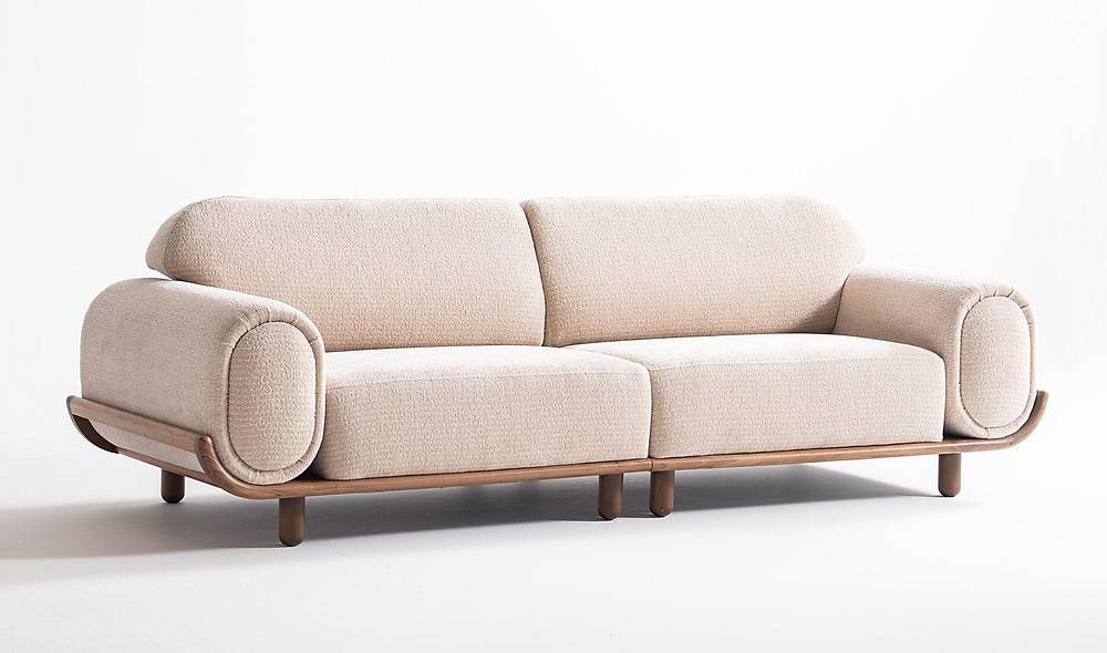 Maisie Sofa Set - Dark Brown