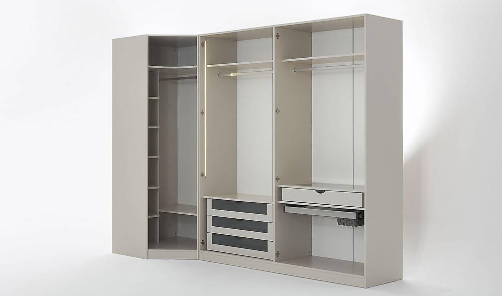 Artut Wardrobe - Corner Cabinet