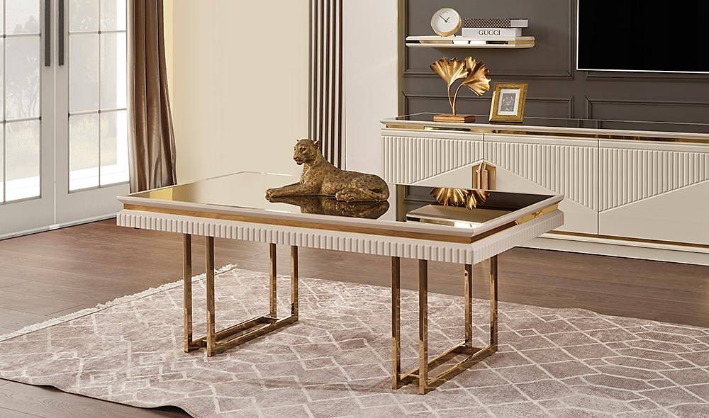 Maya Ecru Coffee Table