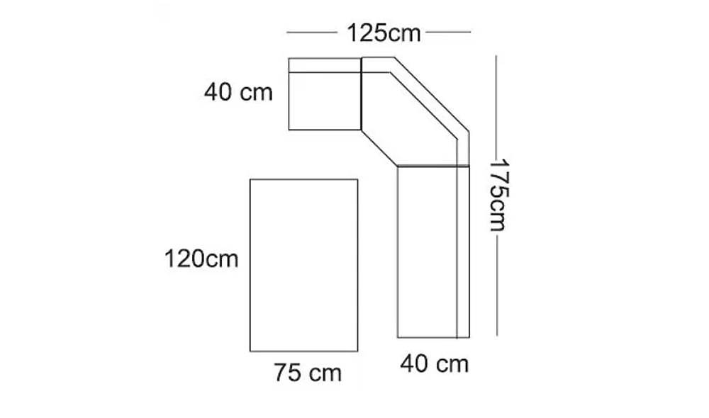 Bombeli Kitchen Corner Set