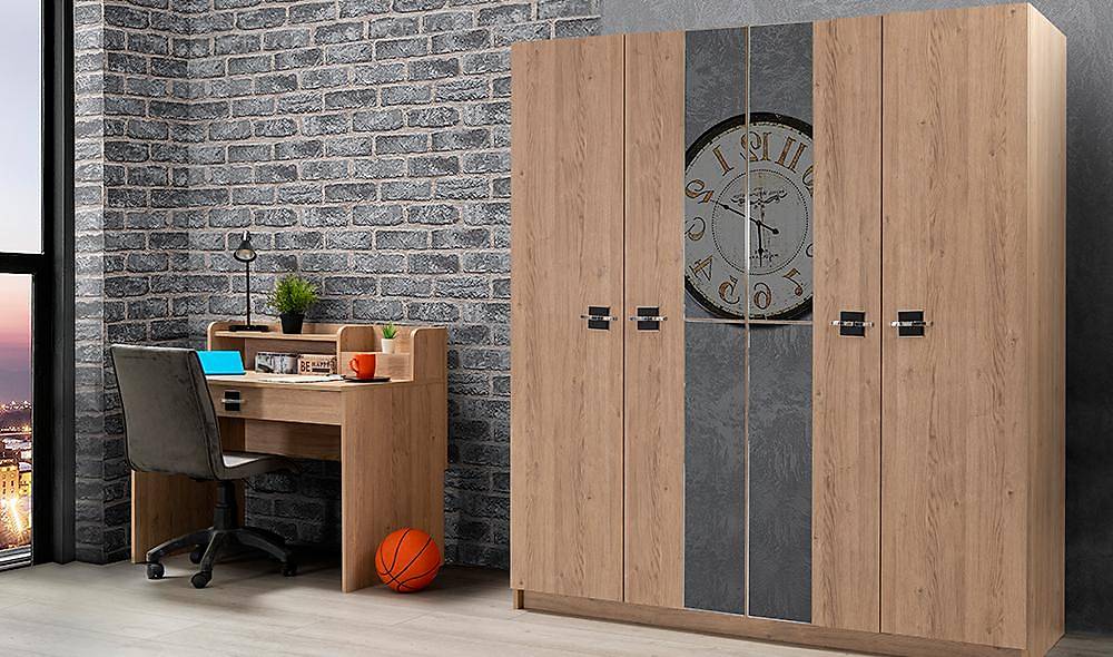 Burçak 4 Door Teen Room