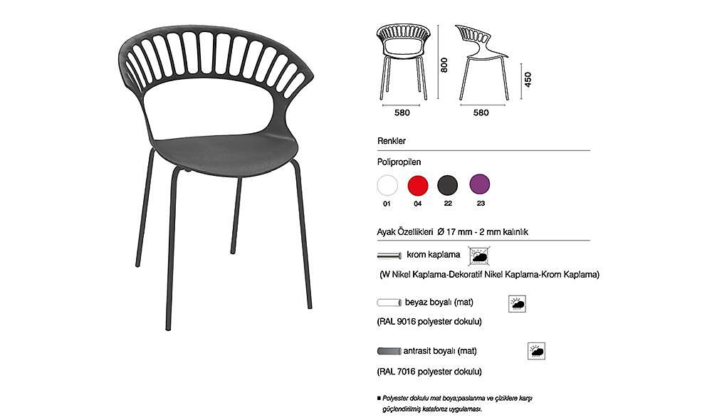 Tiara Chair 2 Piece