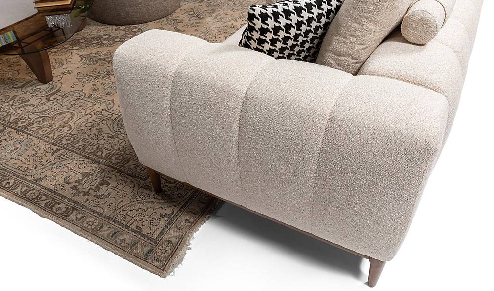 Selvare Sofa Set - Cream Brown