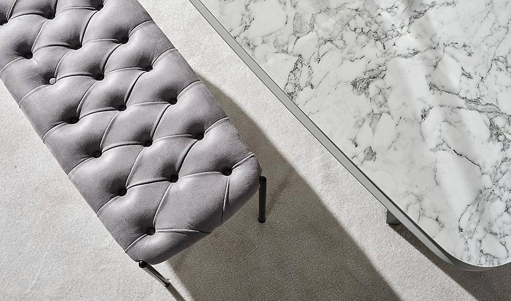 Mood Gray - Marble Dining Room