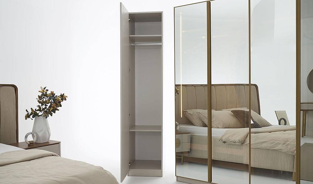 Artut Wardrobe - Corner Cabinet