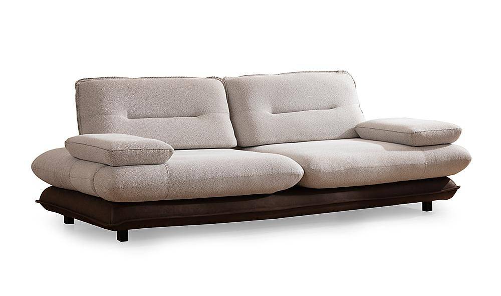 Modena Sofa Set - Cream Brown