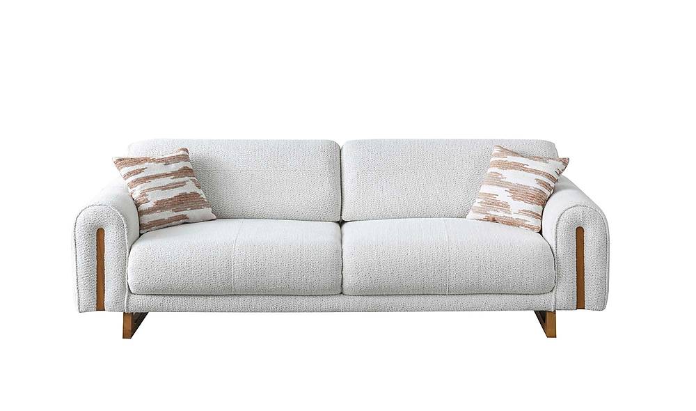 Lenora Sofa Set - White