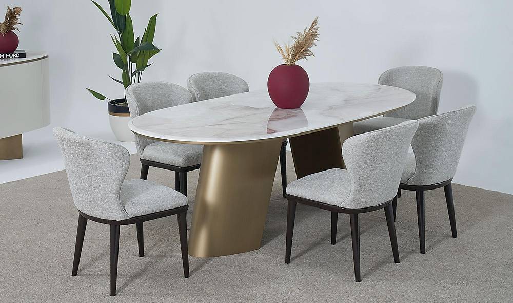 Elexus Dining Room - Marble
