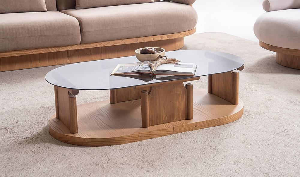 Bitez Sofa Set - Oak