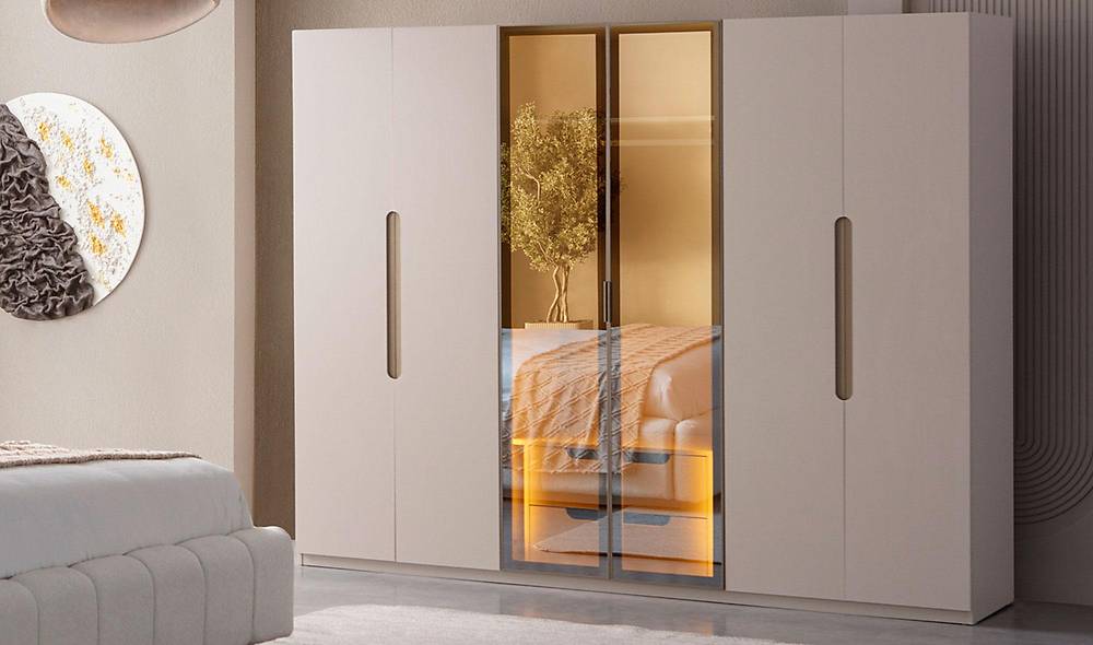 Joss 6 Door Wardrobe