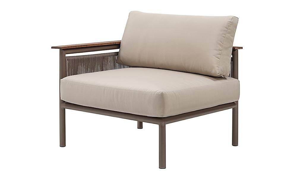 Nossa Bronze L Garden Sofa