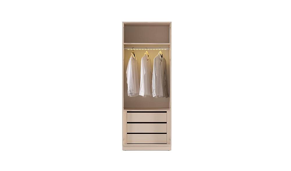 Harlem Base Bedroom - Corner Wardrobe