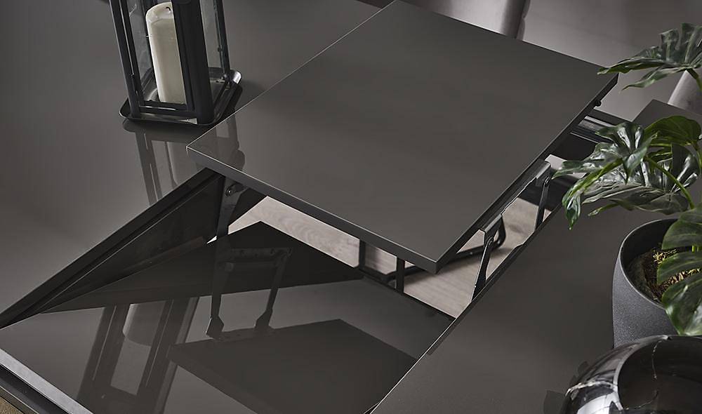 Larina Anthracite Table Set